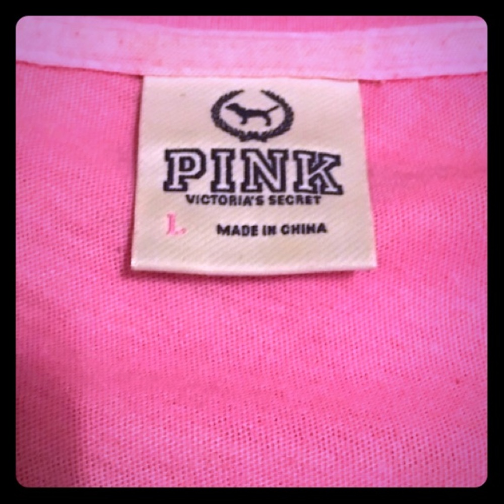 💕VS PINK 2009 ☮️ Peace Sign ☮️Tee 💕 - Picture 8 of 9